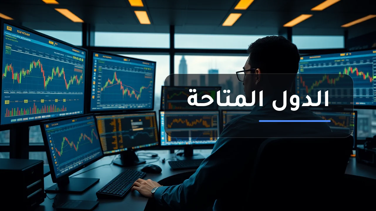 الدول المتاحة للعملاء في مصر